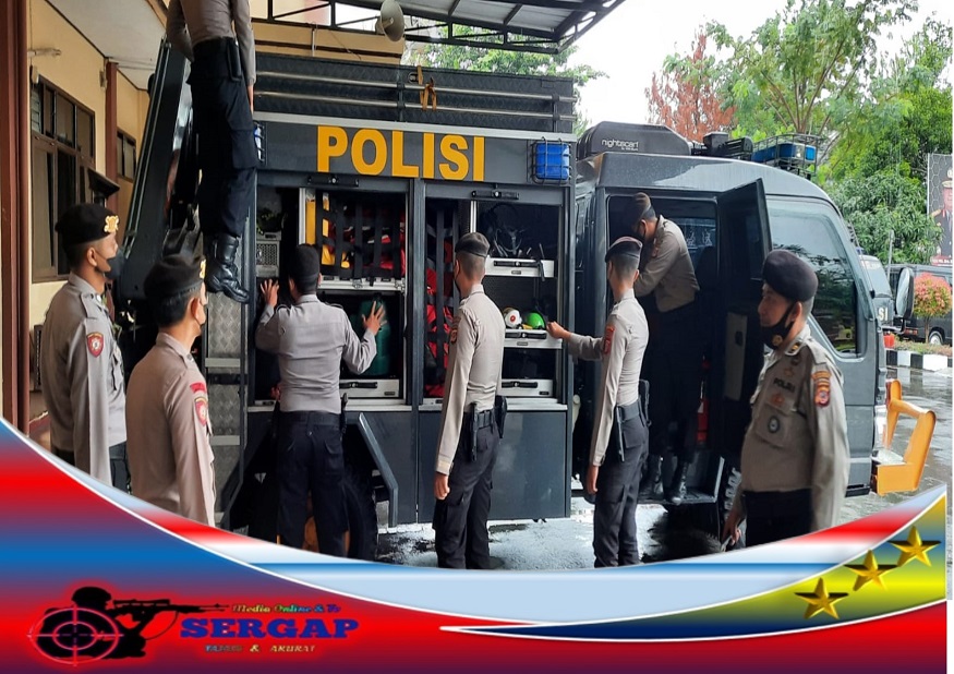 Antisipasi Bencana Alam, Polres Tasikmalaya Kota Siagakan Personil SAR Sat Samapta