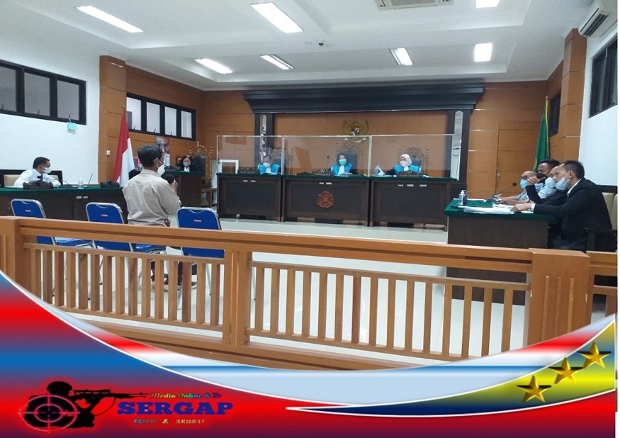 Persidangan Soal Pemberhentian Perangkat Desa Sobang di PTUN Serang Mendengarkan Saksi Fakta dan Ahli