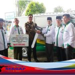 Bukit Asam Sumbangkan 1 Unit Mobil untuk Operasional Baznas Kabupaten Lahat