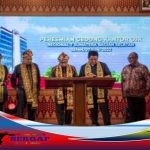 Pemkab Muara Enim Hadiri Zoom Meeting Peresmian Gedung Kantor OJK Regional 7