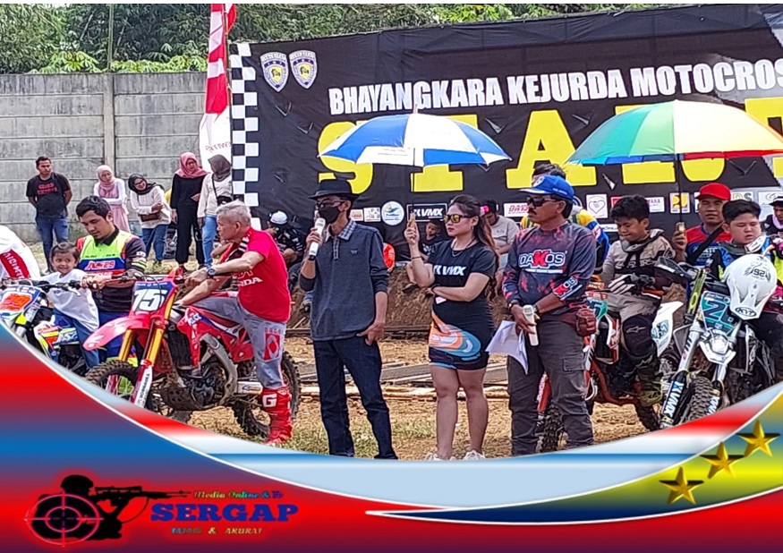 Wakil Wali Kota Banjar Nana Suryana Resmi Membuka Bhayangkara Kejurda Motorcross Putaran 1 2022