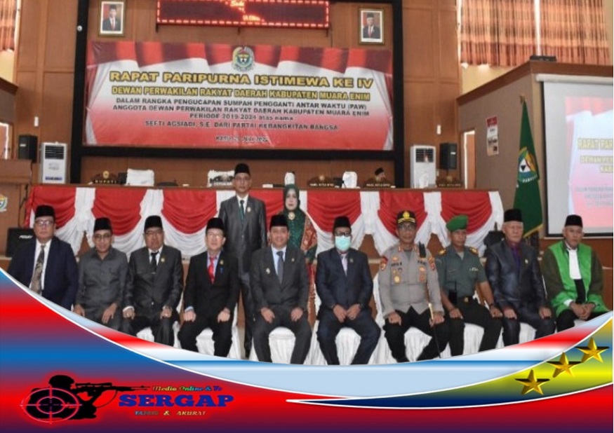 Pj Bupati Saksikan Pengucapan Sumpah PAW Anggota DPRD Sefti Agsiadi