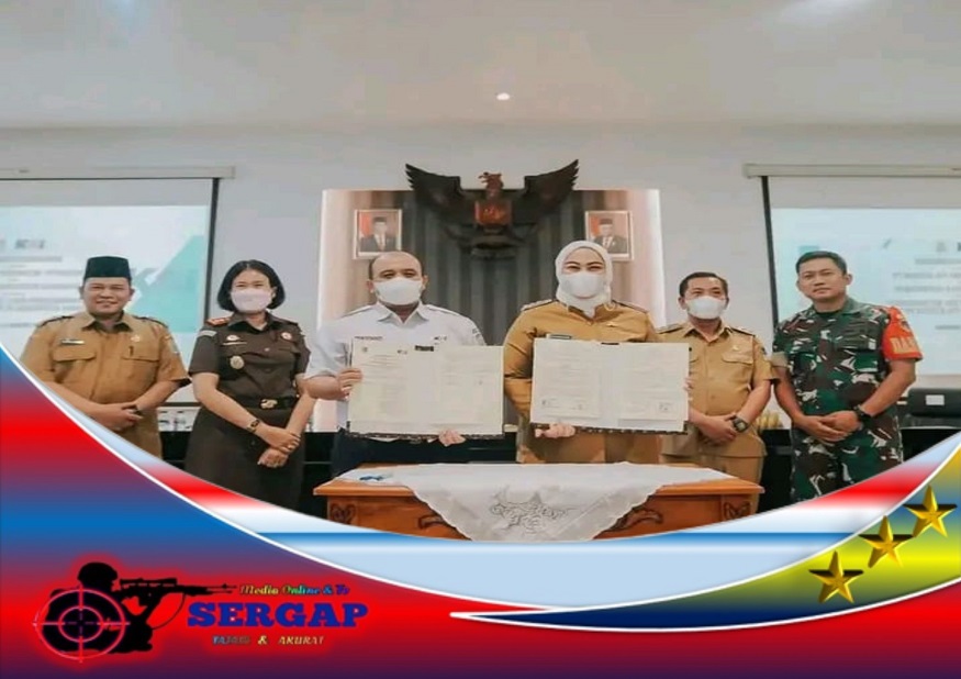 Pemanfaatan Aset, Pemkab Karawang dan PT KAI Daop 1 Jakarta Lakukan MoU