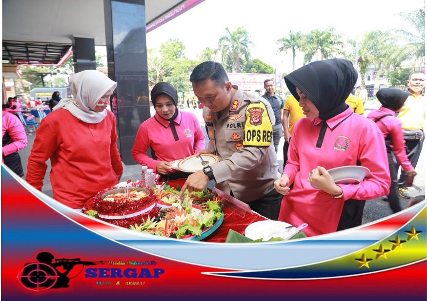 Syukuran Hari Kemerdekaan RI ke 77, Mapolres Tasikmalaya Kota Jadi Tempat Berbagai Perlombaa