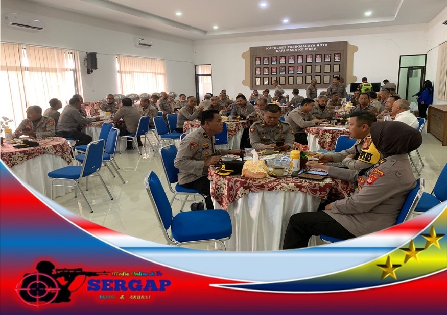 Jelang Pensiun, Anggota Polri dan ASN Polres Tasikmalaya Kota Mendapatkan Latihan Keterampilan Kewirausahaan