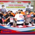 Polresta Banyuwangi Ungkap 13 Kasus Perjudian Dengan 27 Orang Tersangka