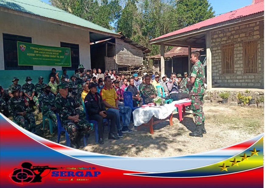 Program Pembinaan Lingkungan Hidup, Kodim 1613/Sumba Barat Gelar Penghijauan