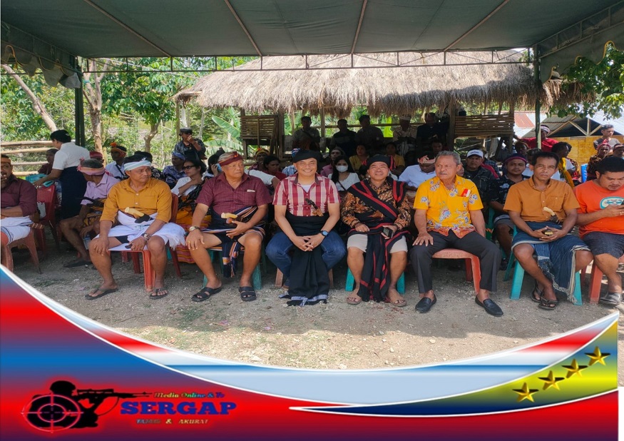 Acara Tradisi Ritual Adat Pembayaran Belis Oleh Kedua Keluarga Besar Loura Dan Palla