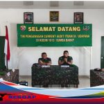 Dandim 1613/Sumba Barat Terima Kunjungan Tim Wasrik Itdam IX/Udayana