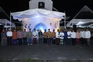 Kapolres Lombok Tengah Hadiri Safari Ramadhan Di Praya Bersama Bupati Lombok Tengah