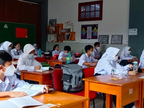 Pesantren Kilat, SDN Cimahi Mandiri 4 Antusias Ikuti Dongeng Ramadan