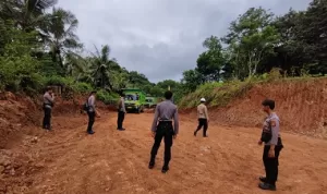 Polres Sumbawa Barat Terjunkan Personel Amankan pembangunan Bendungan Bintang Bano