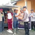 Polres Sumbawa Salurkan Bantuan Untuk Korban Bencana Banjir Di Desa Lito