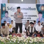 Safari Ramadhan, Kapolda NTB Dan Kanwil Kemenag Kunjungi Masjid dan Vihara di KLU