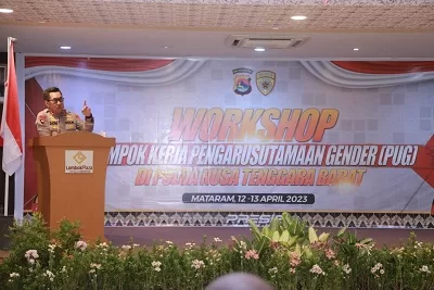 Tingkatkan Kemampuan Kaum Hawa Polda NTB Gelar Workshop PUG