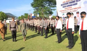 Wakapolres Sumbawa Barat Pimpin Apel Operasi Ketupat Rinjani 2023