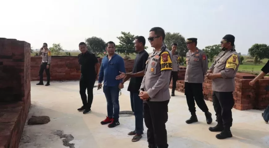 Kapolres Karawang Cek Obyek Wisata Candi Jiwa Karawang