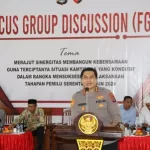 FGD Di Aula Pemda Dompu, Dirintel Polda NTB Paparkan 7 Poin Terkait Pemilu: Medsos, Lebih Rawan Dibanding Media Konservatif