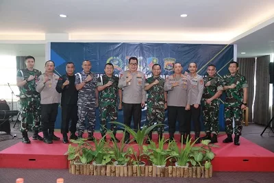 Gelar Halal Bihalal, Kapolda NTB; Tingkatkan Sinergitas dan Pengawasan TNI-POLRI