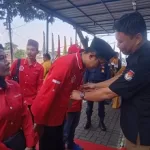 Ketua DPC Partai PSI Daftarkan Bacalegnya ke KPU Kota Cimahi