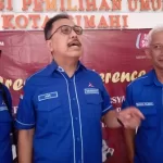 Pimpinan Cabang Partai Demokrat Kota Cimahi Kawal Pendaftaran Bacalegnya