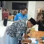 Partai Gelora Mengantarkan 43 Bacalegnya ke KPU Kota Cimahi