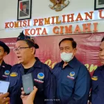 Serentak Partai NasDem Seluruh Indonesia Daftarkan Bacaleg ke KPU Cimahi