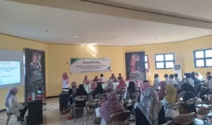 Wakapolsek Taliwang Hadiri Lokakarya Mini Lintas Sektoral Yang Digelar UPTD Puskesmas Brang Ene KSB