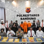 Polrestabes Bandung Polda Jabar Amankan Pelaku Tindak Pidana Narkotika Jenis Sabu