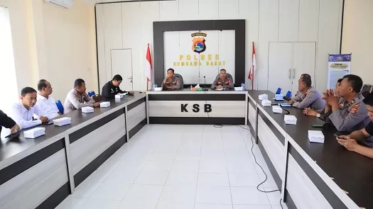 Kasubdit PID Bid Humas Polda NTB Gelar Asistensi Kehumasan Dengan Polres Sumbawa Barat