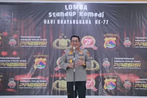 Mendengar Kritik Membangun Untuk Polisi, Kapolda NTB Buka Lomba Standup Komedi