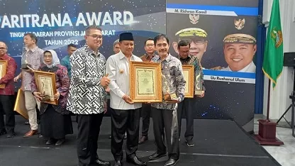 Pemkot Cimahi Raih Penghargaan Paritrana Award Tingkat Jabar