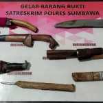 Polisi Amankan 7 Orang Penonton MXGP Samota Yang Bawa Senjata Tajam