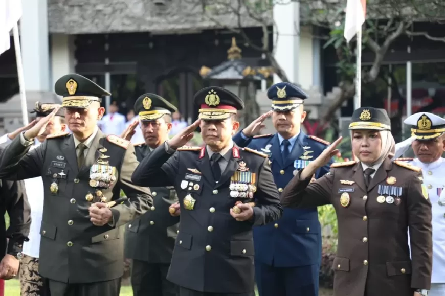 Peringati Hari Lahir Pancasila, Kapolda Ikuti Upacara Di Kantor ...