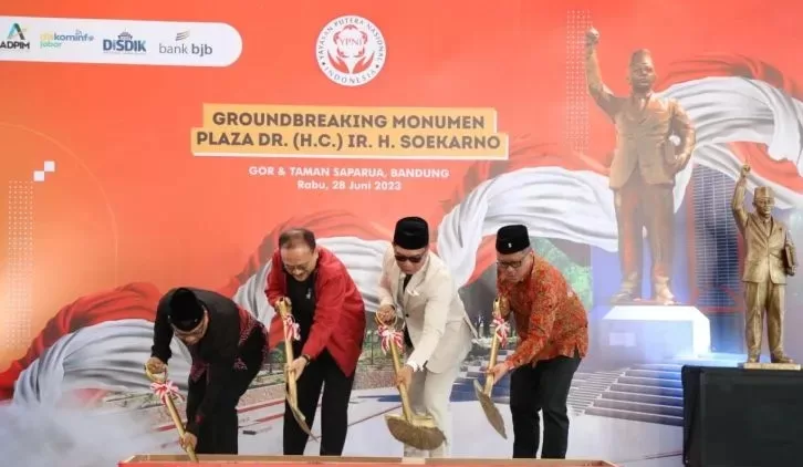 Bandung Akan Bangun Patung Soekarno Tertinggi di Indonesia