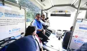 Gubernur Ridwan Kamil Luncurkan Operasional BRT Trans Pakuan Penunjang LRT Jabodebek