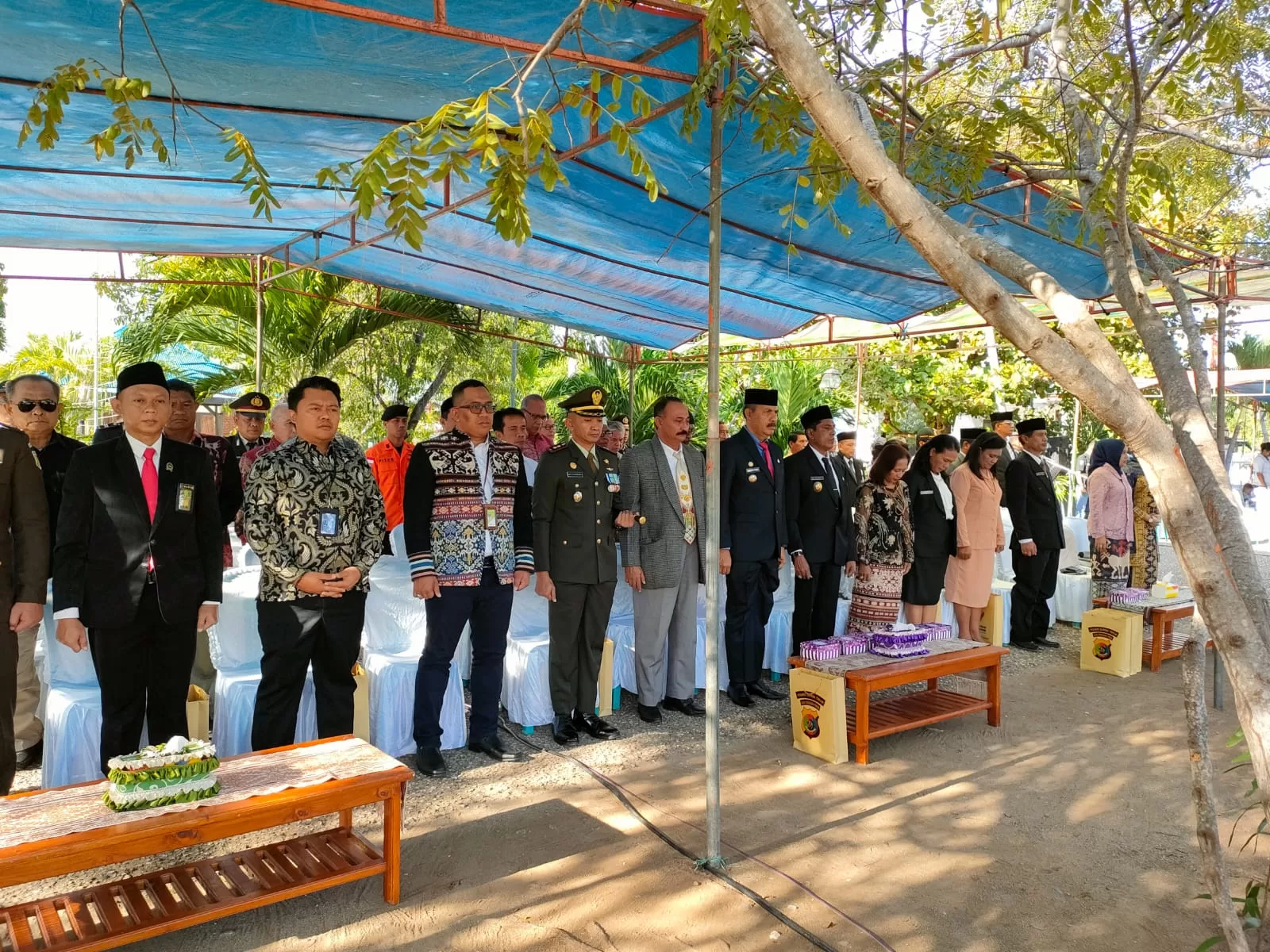 Dandim 1601/Sumba Timur Hadiri Upacara Peringatan HUT Bhayangkara Ke-77 ...