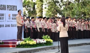 Jambore Pramuka Dunia, Wakili Indonesia Ridwan Kamil Lepas Kepergian Kontingen Jabar