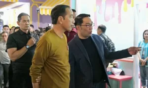 Kunker ke Bandung, Presiden Jokowi Ngopi di Park Cikutra