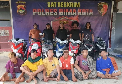 Ngegas Tanpa Ampun, Tim Puma 1 Lumpuhkan Spesialis Garong Sepeda Motor Beraksi di Banyak Lokasi