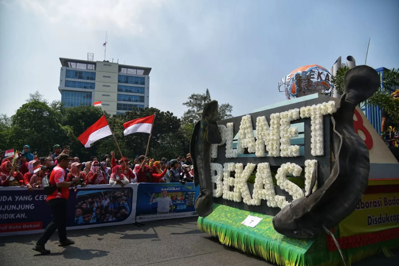 Apresiasi Karnaval Pesona Nusantara Kota Bekasi, Ridwan Kamil: Keren dan Luar Biasa