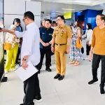 Gubernur Ridwan Kamil Dampingi Presiden Jokowi Tinjau LRT Jabodebek