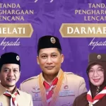 Lencana Melati dan Darmabakti Jadi Kado Peringatan HUT Pramuka ke-62 Kwarcab Kabupaten Bandung