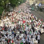 Safe Palestine!, Ribuan Massa Kota Cimahi Turun Ke Jalan (Long March) Suarakan Bela Palestina