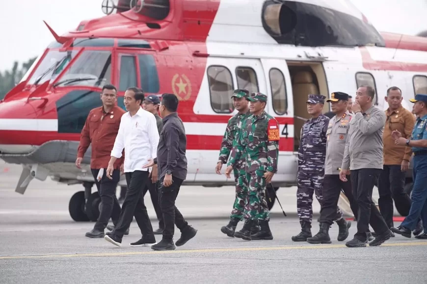 Kapolda Kaltim Bersama Forkompimda Prov.Kaltim Antar Kepulangan Presiden Jokowi