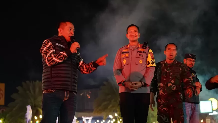 Pastikan Malam Pergantian Tahun Berjalan Kondusif, Polres Karawang Berkolaborasi Dinas Terkait Laksanakan Pengamanan