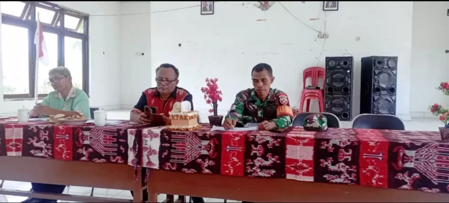Babinsa Sertu Wenseslaus Soge Hadiri Musrenbang RKPD Tingkat Kecamatan Kambata Mapambuhang,