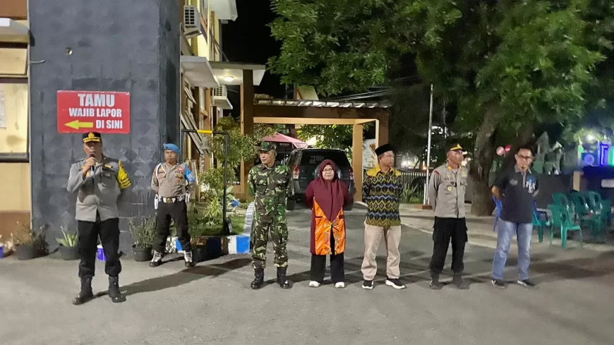 Waka Polres Bima Kota Kompol Herman, SH Pimpin Apel Gabungan dan Patroli KRYD