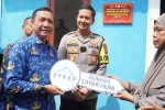 Kapolres Karawang AKBP Wirdhanto Hadicaksono Resmikan Rulahu Milik Sdr Mustopa