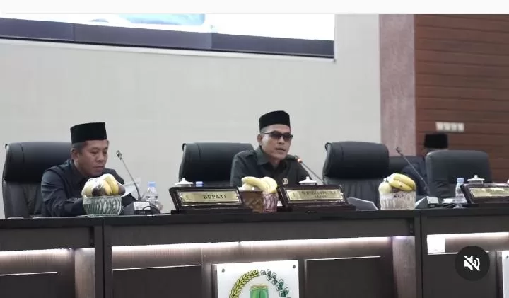 Rapat Peripurna DPRD Kab. Karawang Dengan Agenda Pembukaan Masa Sidang Pertama Tahun 2024